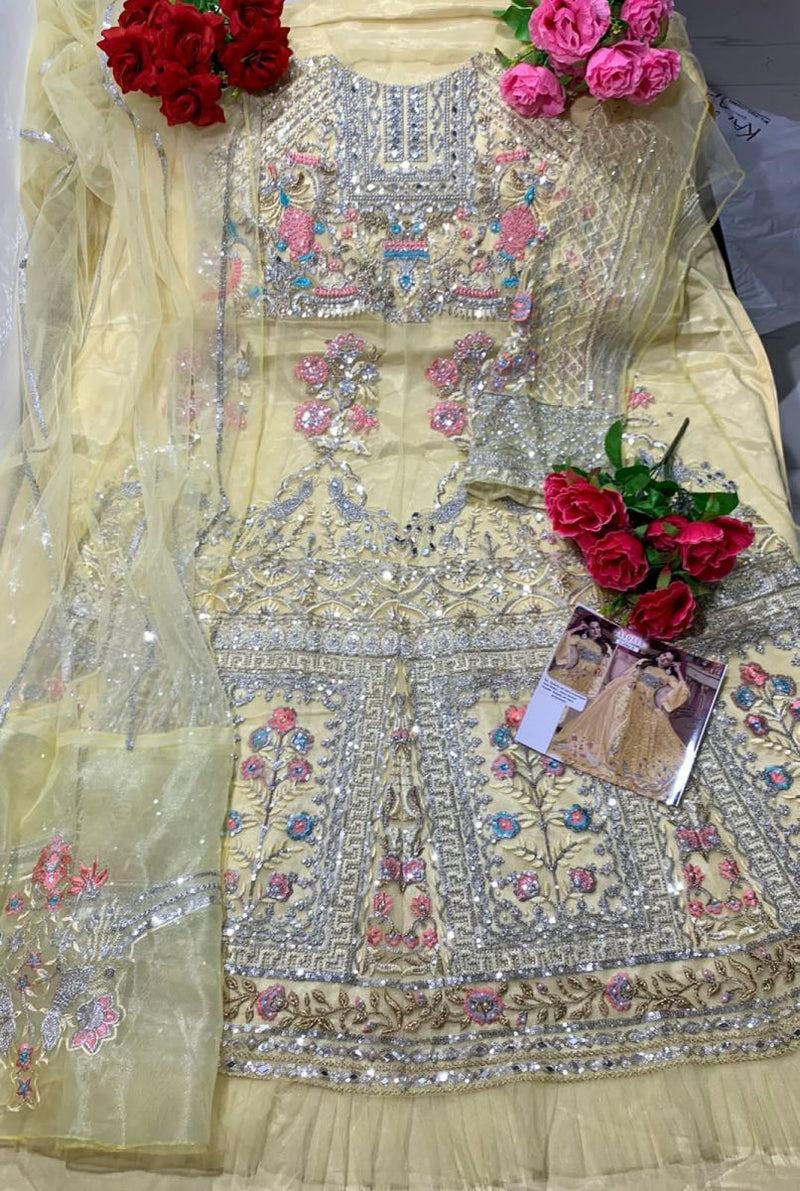 Zarqash Jashan Vol 2 Butterfly Net Elegant Designer Pakistani Style Wedding Wear Salwar Suits
