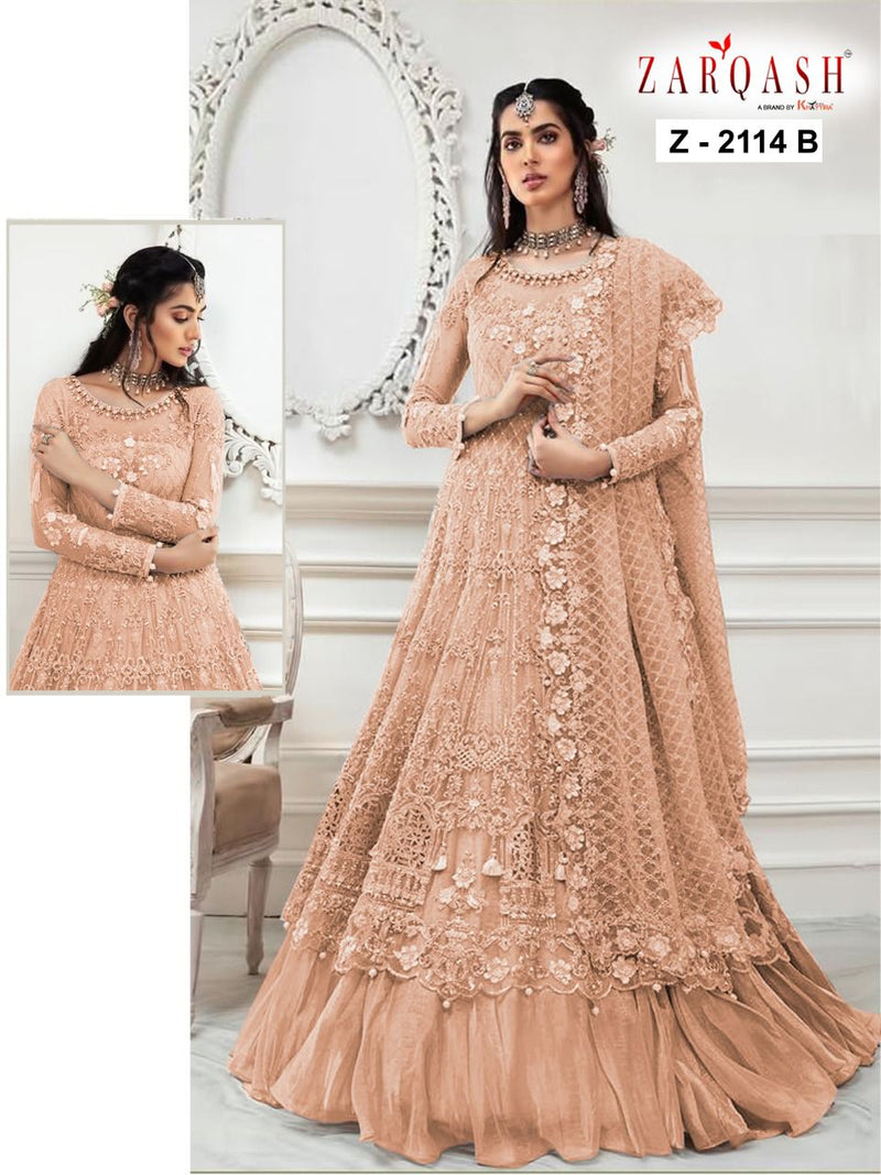 Zarqash Jashan Vol 3 Butterfly Net Designer Pakistani Style Wedding Wear Suits