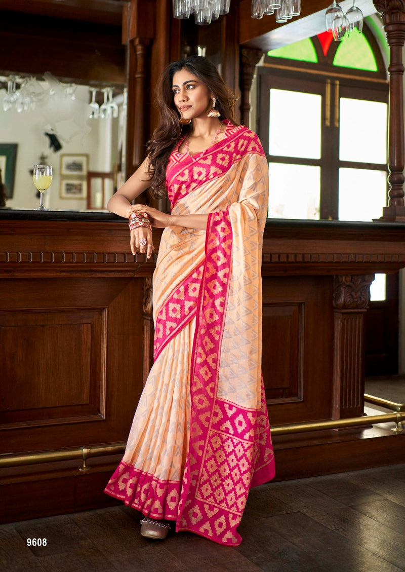 Lt Fashions Janshi Silk Brasso Exclusive Collection Of Beautiful Festive Wear Sarees