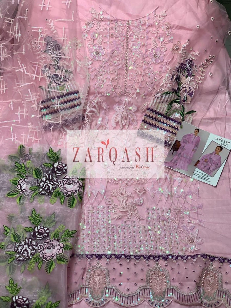 Zarqash Jihan Vol 2 Butterfly Net Fancy Designer Pakistani Style Party Wear Salwar Suits