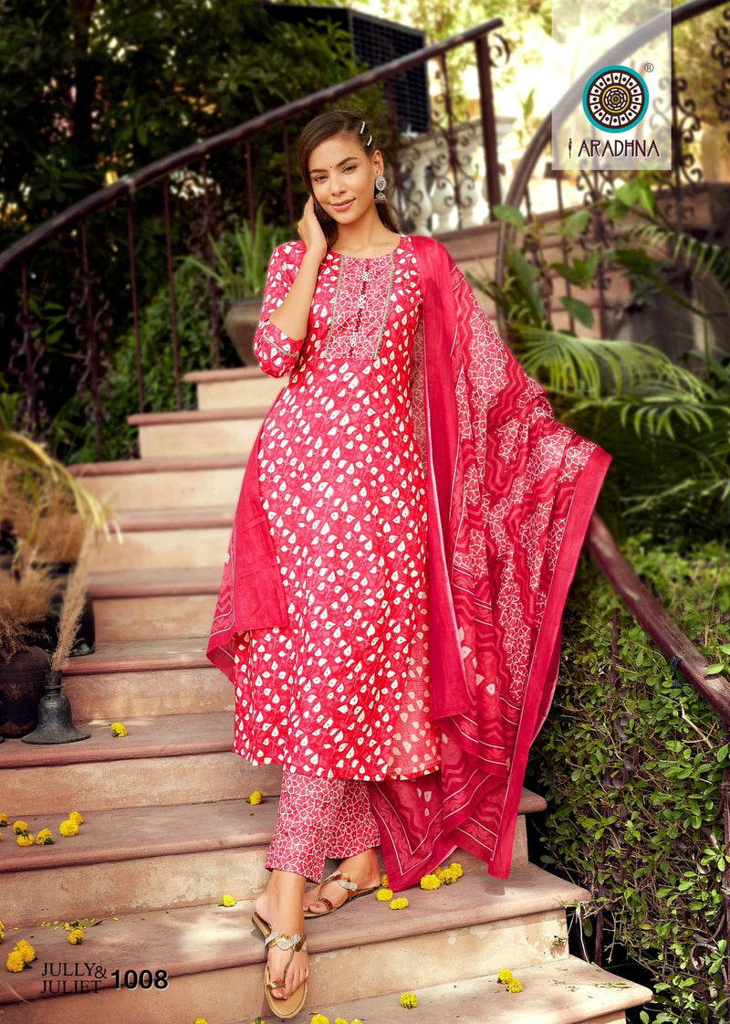 Aradhna Jully & Juliet Rayon With Heavy Embroidery Work Stylish Designer Casual Wear Look Beautiful Kurti
