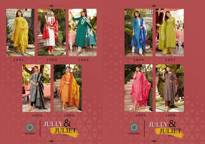 Aradhna Jully & Juliet Rayon With Heavy Embroidery Work Stylish Designer Casual Wear Look Beautiful Kurti