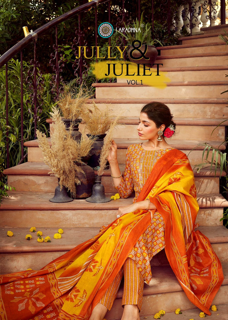 Aradhna Jully & Juliet Rayon With Heavy Embroidery Work Stylish Designer Casual Wear Look Beautiful Kurti
