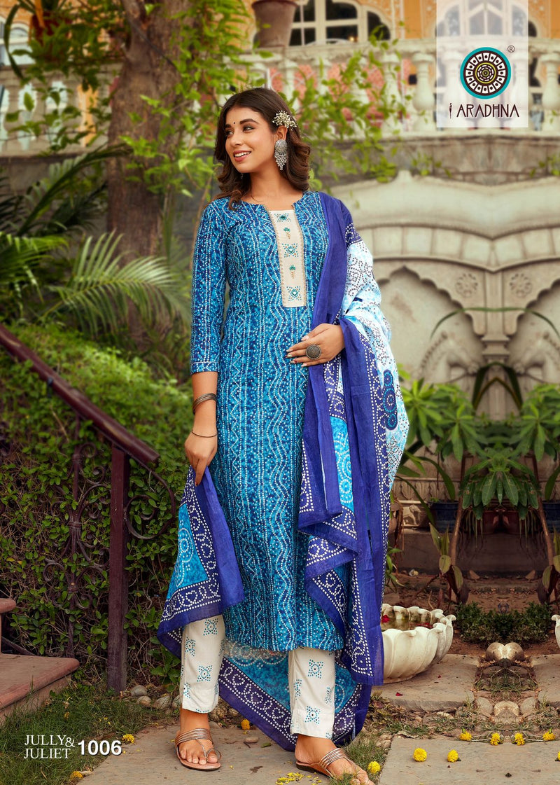 Aradhna Jully & Juliet Rayon With Heavy Embroidery Work Stylish Designer Casual Wear Look Beautiful Kurti