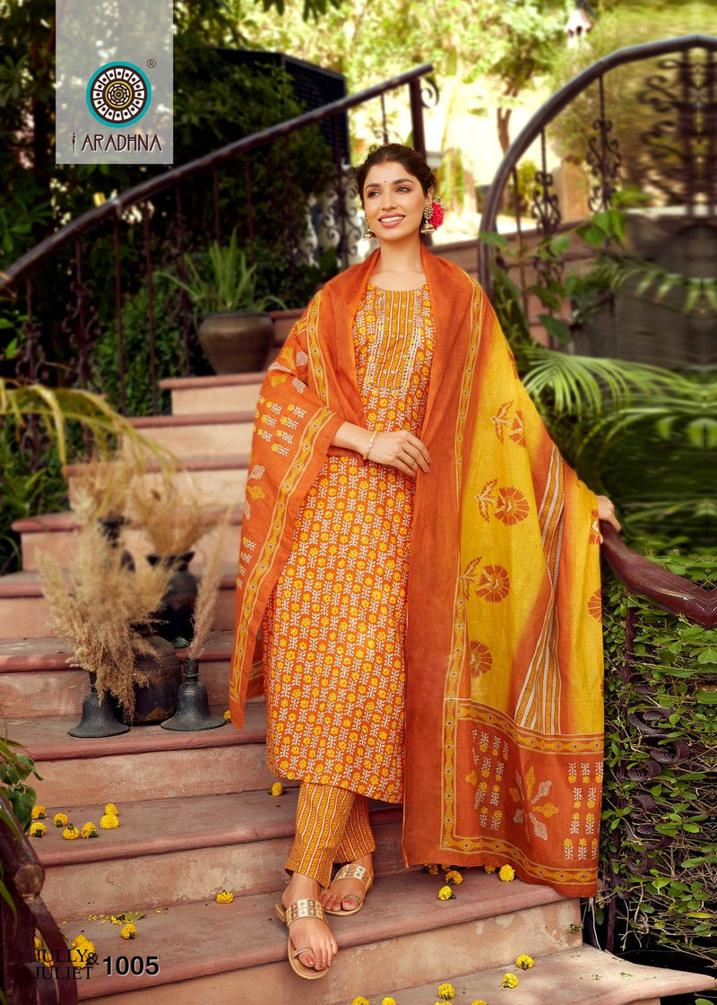 Aradhna Jully & Juliet Rayon With Heavy Embroidery Work Stylish Designer Casual Wear Look Beautiful Kurti