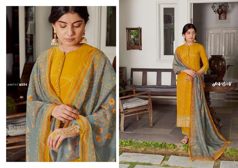 Jay Vijay Amity Moga Silk Fency designer salwar Kameez