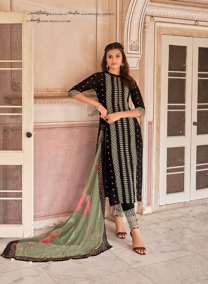 Jay Vijay Launch By Zarokha Cotton Silk With Embroidery Work Designer Wedding Wear Salwar Kameez