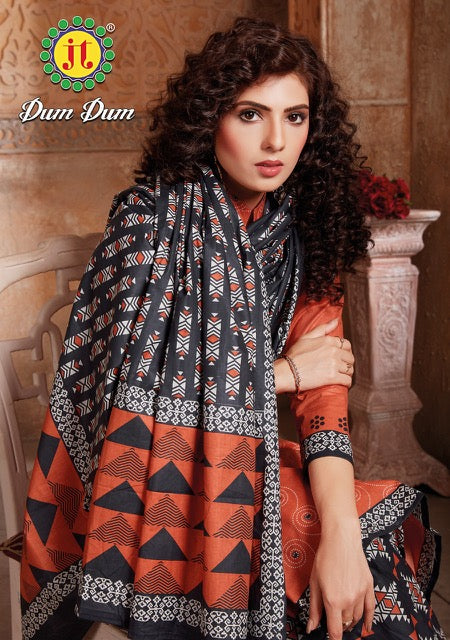 Jt Suits Dum Dum Vol 70 Pure Cotton Casual Wear Salwar Suits