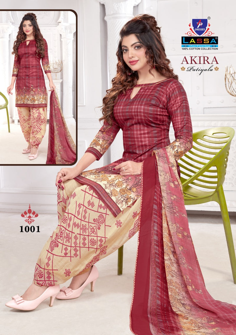 Arihant Cotton Lassa Akira Pure Cotton Printed Patiyala Style Festive Wear Salwar Suits