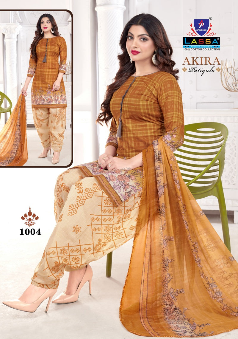 Arihant Cotton Lassa Akira Pure Cotton Printed Patiyala Style Festive Wear Salwar Suits