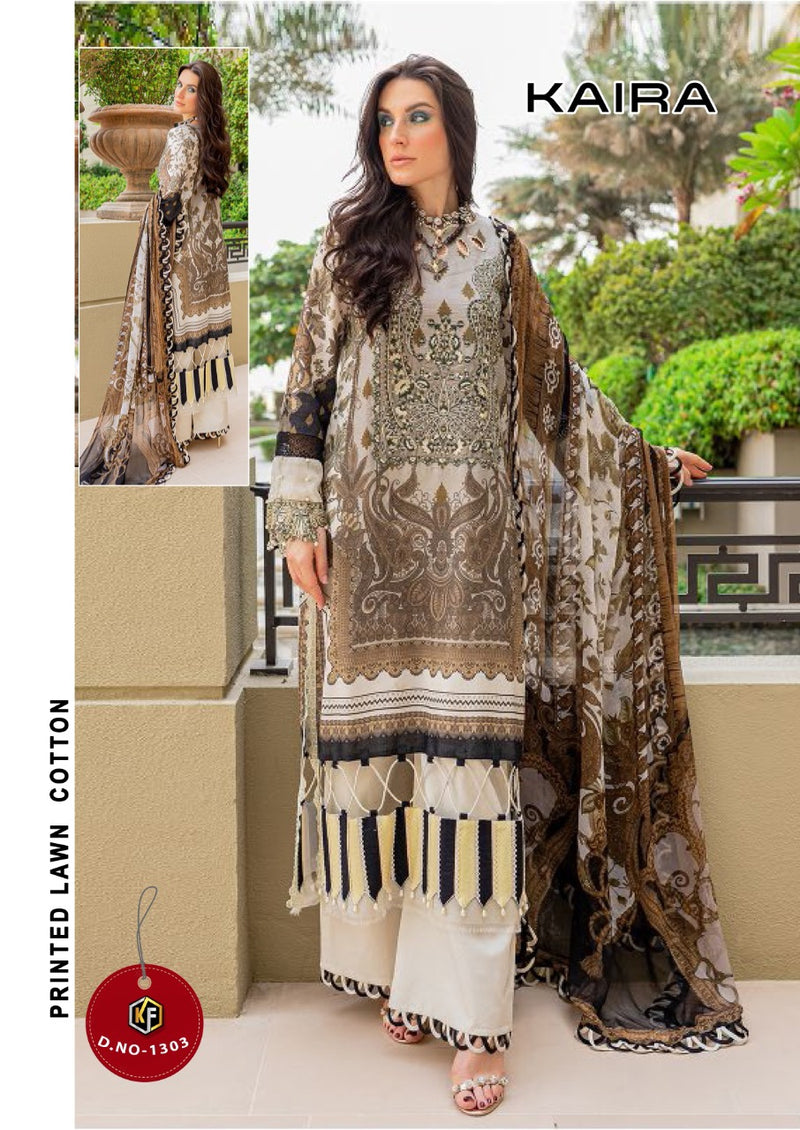 Keval Kaira Vol 13 Pure Cotton With Embroidery Work Stylish Designer Pakistani Salwar Kameez