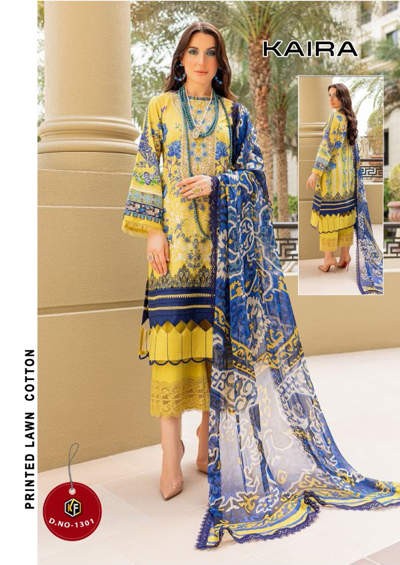 Keval Kaira Vol 13 Pure Cotton With Embroidery Work Stylish Designer Pakistani Salwar Kameez