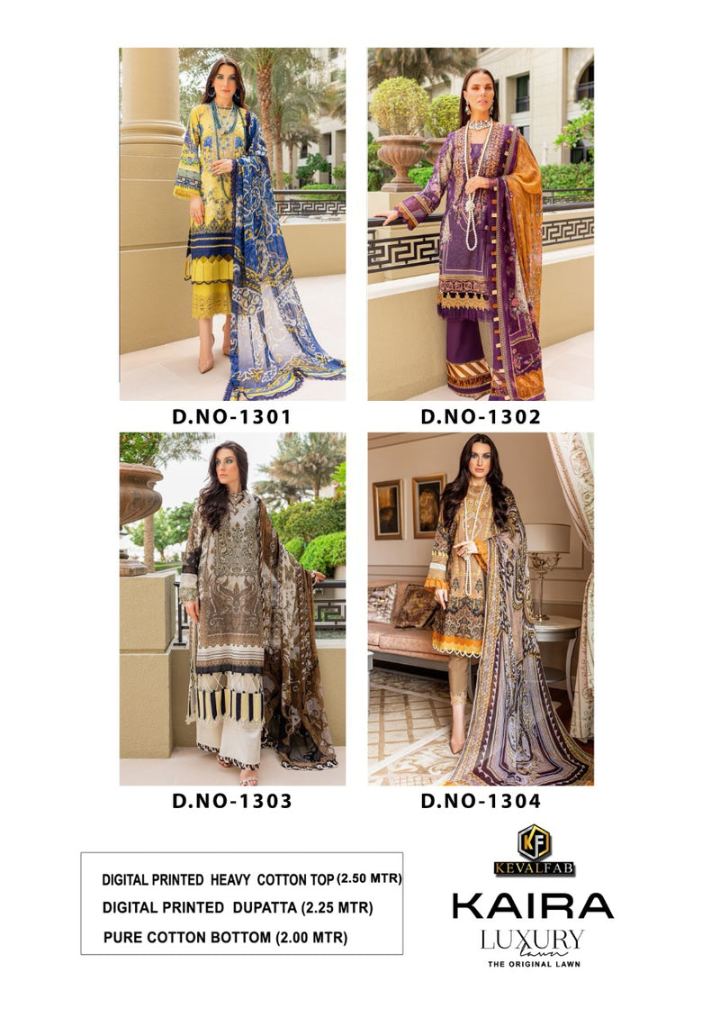 Keval Kaira Vol 13 Pure Cotton With Embroidery Work Stylish Designer Pakistani Salwar Kameez