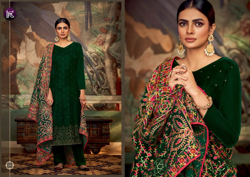 Kala Fashion Heaven Velvet With Heavy Embroidery Work Stylish Designer Festive Wear Salwar Kameez