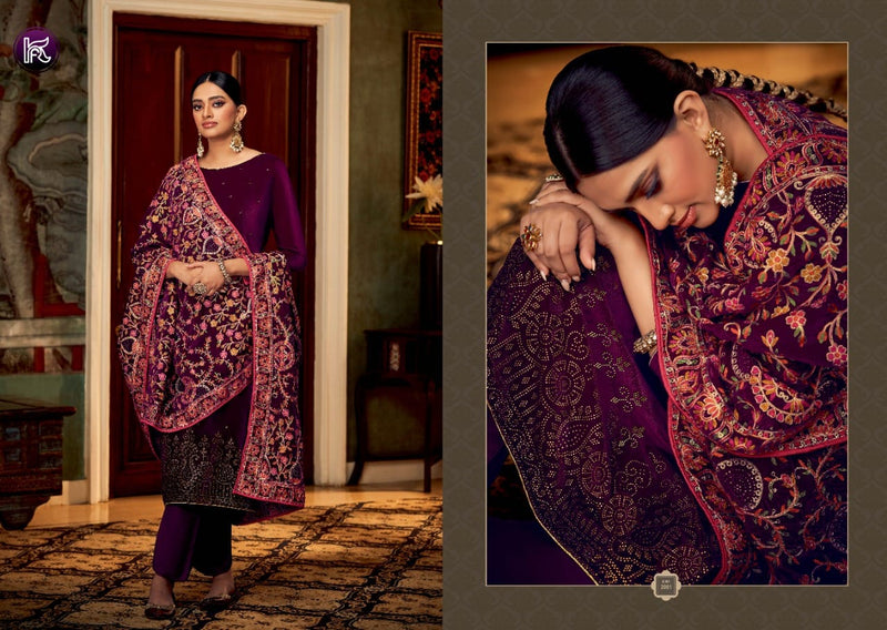 Kala Fashion Heaven Velvet With Heavy Embroidery Work Stylish Designer Festive Wear Salwar Kameez