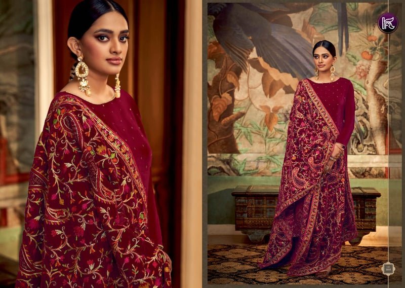 Kala Fashion Heaven Velvet With Heavy Embroidery Work Stylish Designer Festive Wear Salwar Kameez