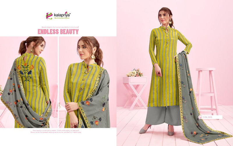 Kalapriya Armani Vol 3 Fabric With Digital Print Salwar Suit In Rayon