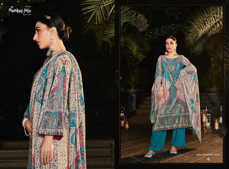 Mumtaz Arts Kani Cashmere Velvet With Digital Print Work Stylish Designer Salwar Kameez