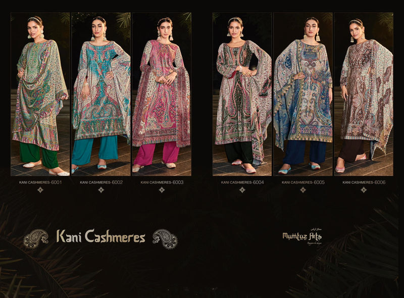 Mumtaz Arts Kani Cashmere Velvet With Digital Print Work Stylish Designer Salwar Kameez