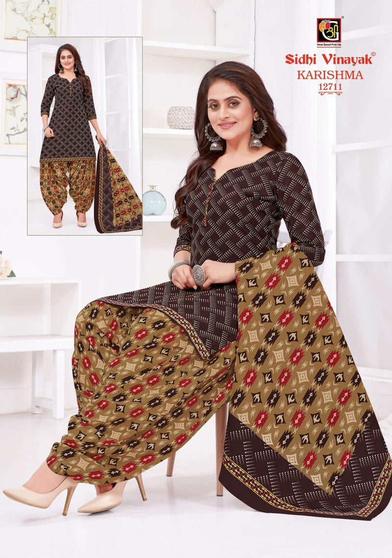 Siddhi Vinayak Karishma Vol 9 Cotton Printed Patiala Style Festive Wear Salwar Kameez