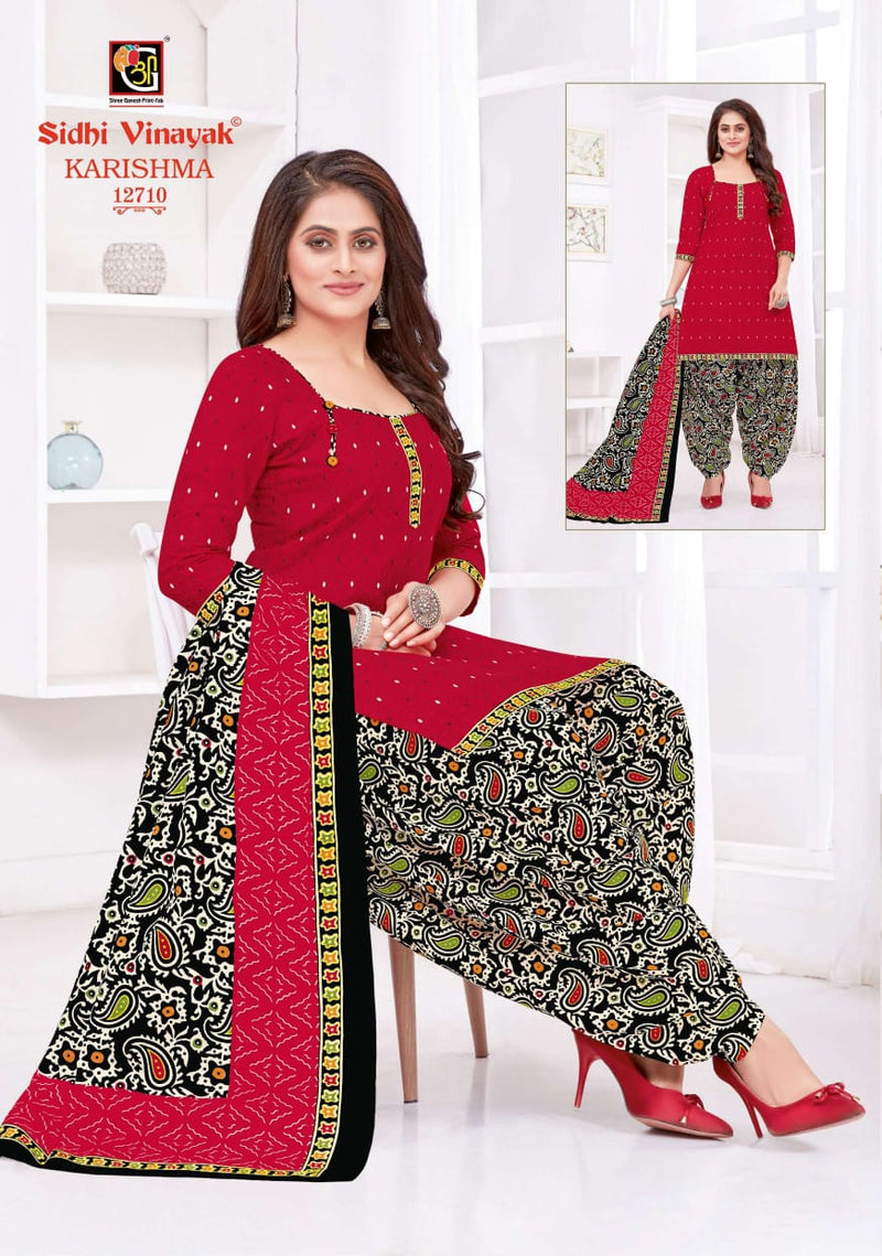 Siddhi Vinayak Karishma Vol 9 Cotton Printed Patiala Style Festive Wear Salwar Kameez