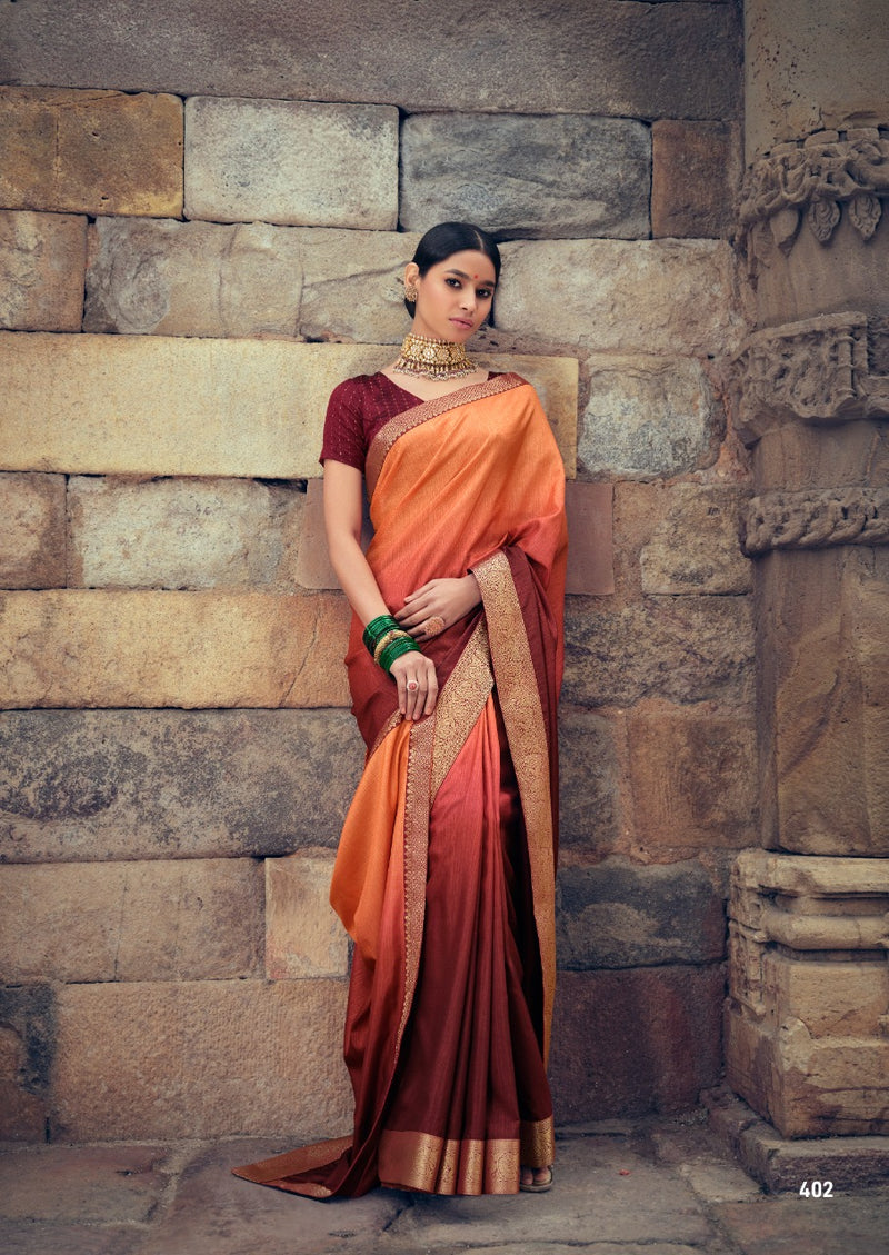 Kashvi Creation Kasak Vol 2 Vichitra Silk  Beautiful  Festive Wear Sarees