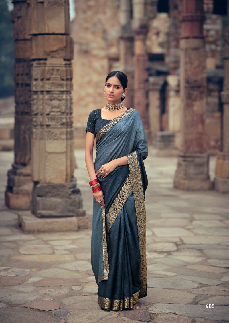 Kashvi Creation Kasak Vol 2 Vichitra Silk  Beautiful  Festive Wear Sarees