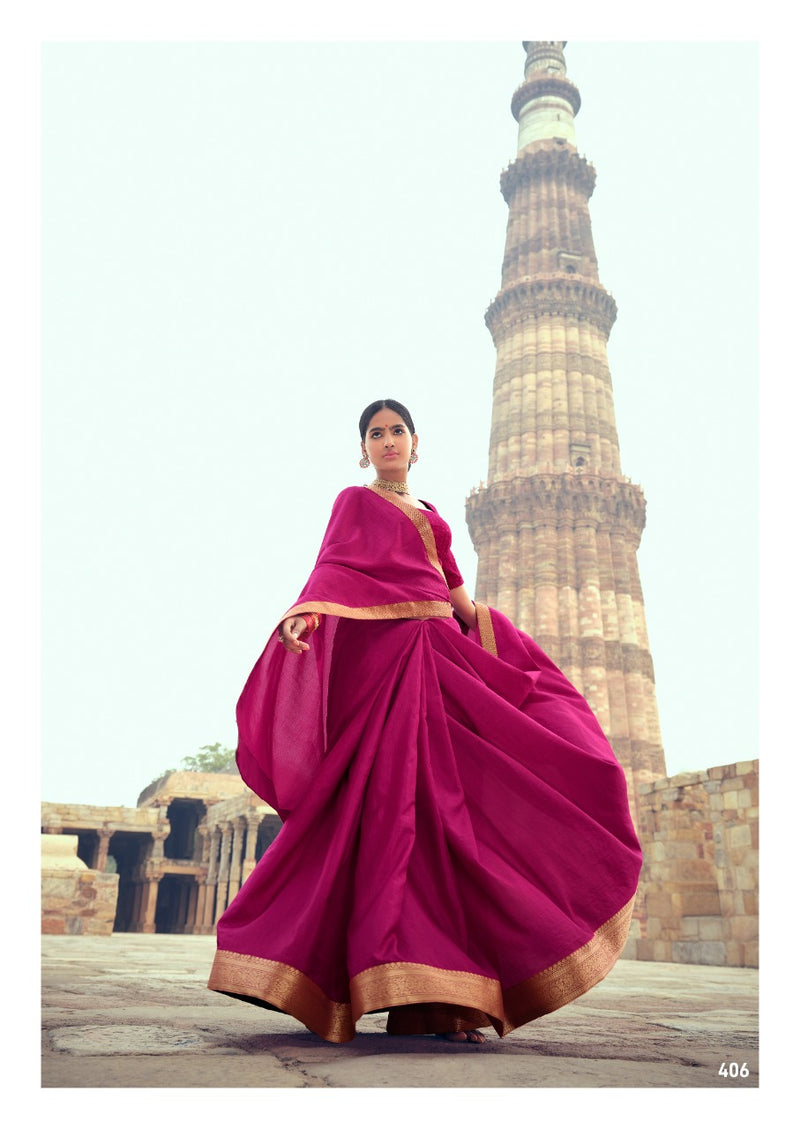 Kashvi Creation Kasak Vol 2 Vichitra Silk  Beautiful  Festive Wear Sarees