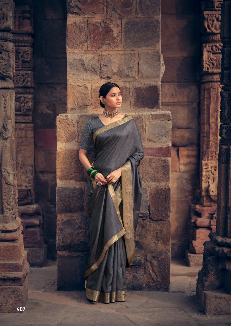 Kashvi Creation Kasak Vol 2 Vichitra Silk  Beautiful  Festive Wear Sarees