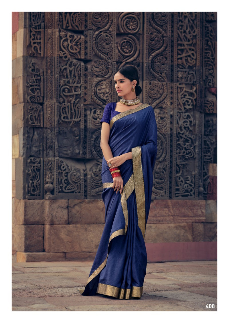 Kashvi Creation Kasak Vol 2 Vichitra Silk  Beautiful  Festive Wear Sarees