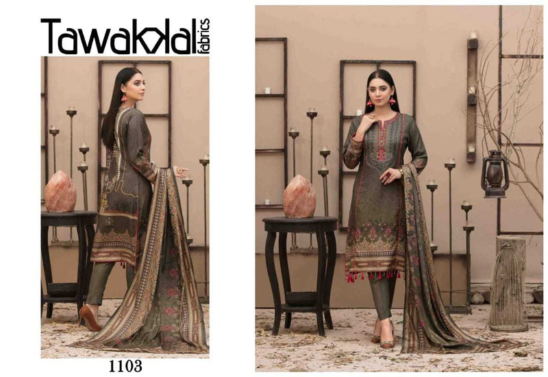 Tawakkal Fabrics Kashish Cotton Collection Cotton Printed Party Wear Salwar Suits
