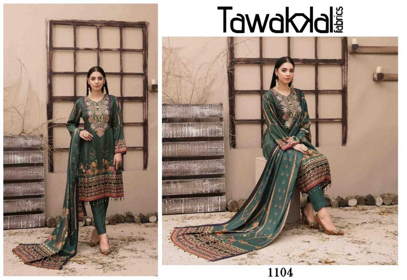 Tawakkal Fabrics Kashish Cotton Collection Cotton Printed Party Wear Salwar Suits