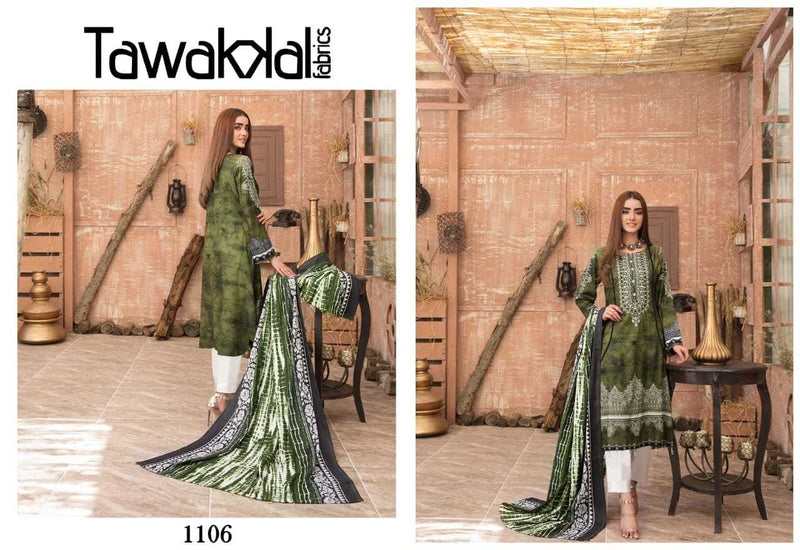 Tawakkal Fabrics Kashish Cotton Collection Cotton Printed Party Wear Salwar Suits