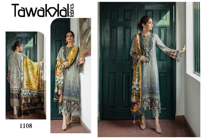 Tawakkal Fabrics Kashish Cotton Collection Cotton Printed Party Wear Salwar Suits