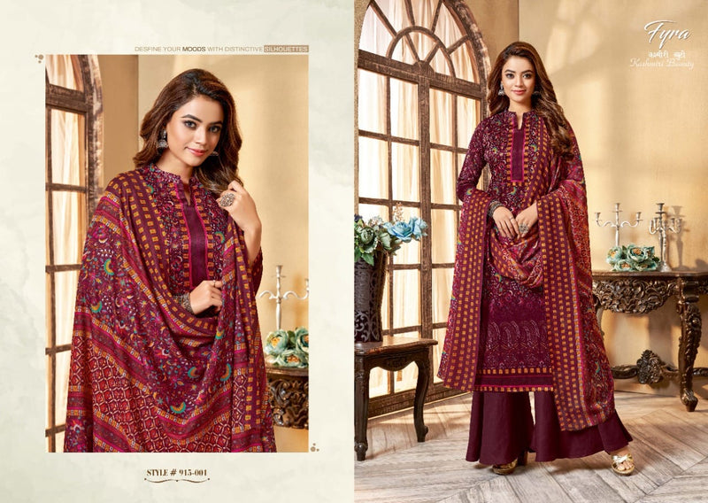 Fyra Designing Hub Kashmiri Jam Cotton Designer Party Wear Salwar Kameez With Digital Print