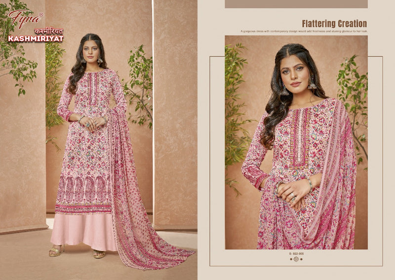 Fyra Designing Hub Kashmiriyat Jam Cotton Festive Wear Salwar Suits With Digital Print