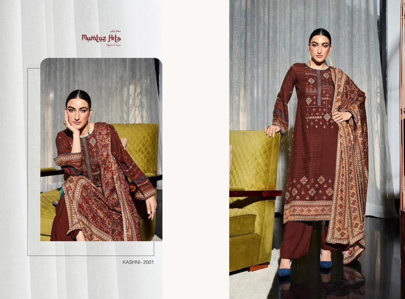 Mumtaz Kashni Edition Vol 1 Pashmina With Fancy Work Stylish Designer Casual Wear Salwar Kameez