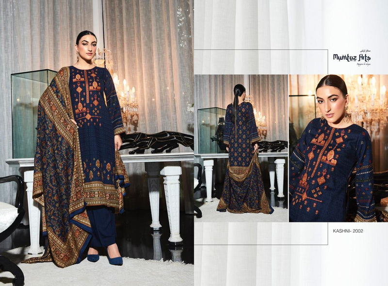 Mumtaz Kashni Edition Vol 1 Pashmina With Fancy Work Stylish Designer Casual Wear Salwar Kameez