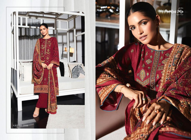 Mumtaz Kashni Edition Vol 1 Pashmina With Fancy Work Stylish Designer Casual Wear Salwar Kameez