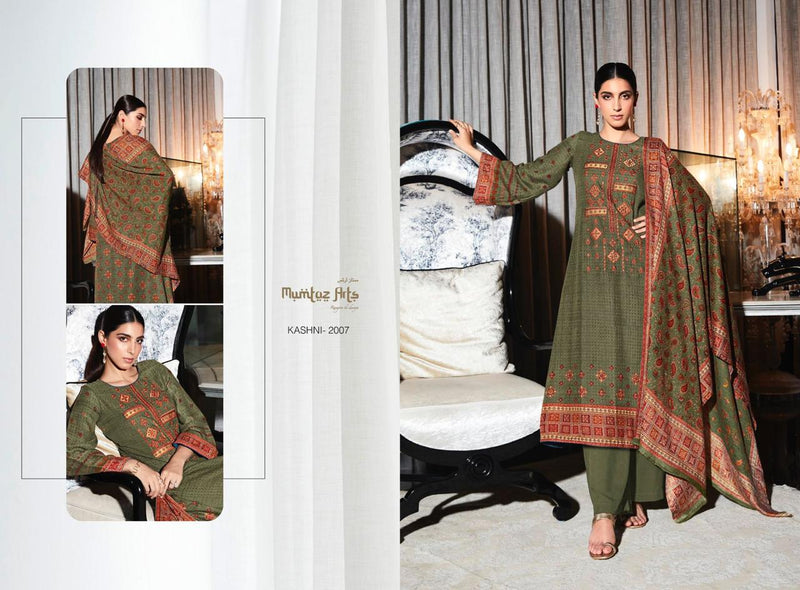 Mumtaz Kashni Edition Vol 1 Pashmina With Fancy Work Stylish Designer Casual Wear Salwar Kameez