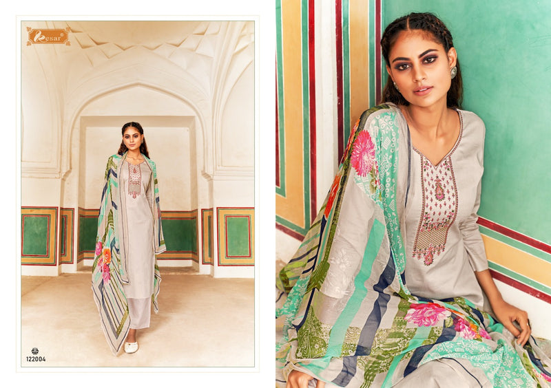 Kesar Kasturi Pure Jam Cotton Fancy Embroidered Party Wear Salwar Suits
