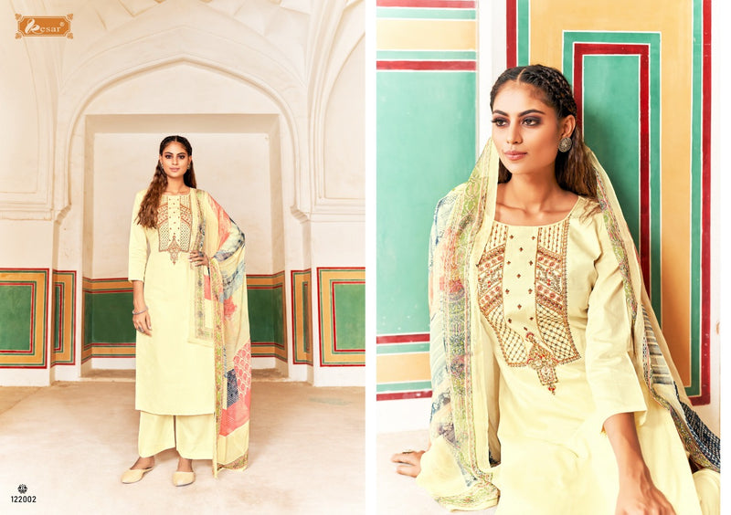 Kesar Kasturi Pure Jam Cotton Fancy Embroidered Party Wear Salwar Suits