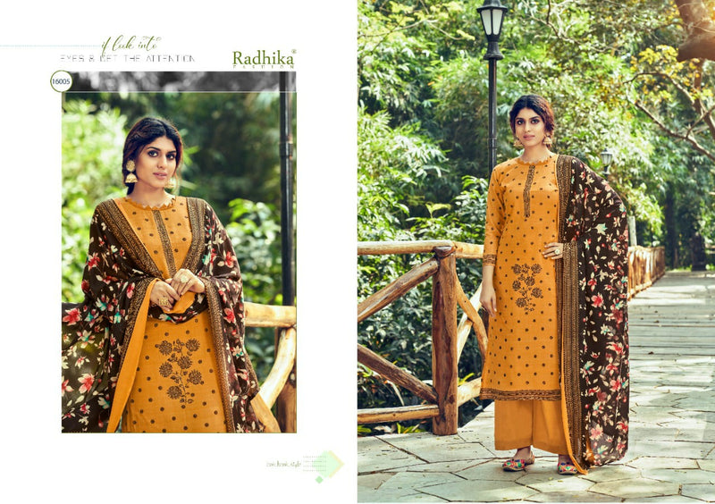 Radhika Fashion Azara Kenza Vol 4 Cotton Fancy Stylish Festive Wear Salwar Suits