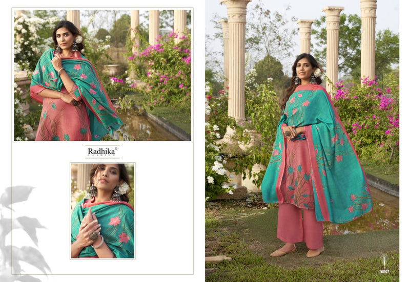 Radhika Fashion Azara Kenza Vol 6 Fancy Cotton Printed Festive Wear Salwar Suits