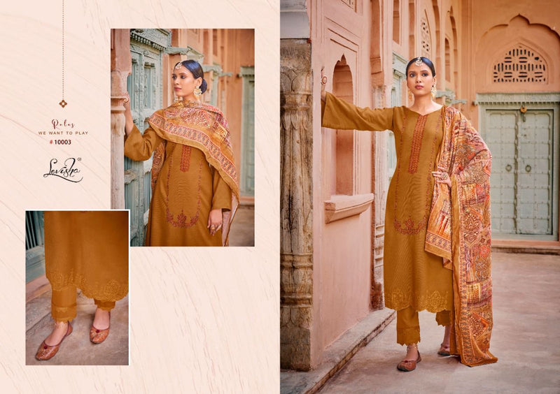 Levisha Khooshbu Pashmina With Fancy Printed Work Stylish Designer Casual Look Salwar Kameez