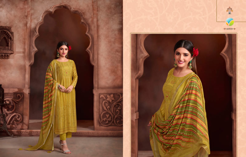 Vinay Fashion Khushboo Vol2 Muslin With Fancy Printed Work Stylish Designer Casual Look Salwar Kameez