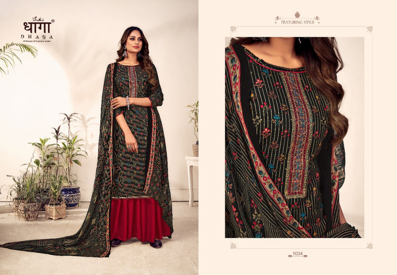 Dhaga Khwaab Cotton  Fancy Stylish Festive Wear Salwar Suits With Digital Print