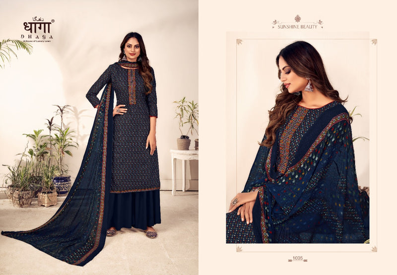 Dhaga Khwaab Cotton  Fancy Stylish Festive Wear Salwar Suits With Digital Print