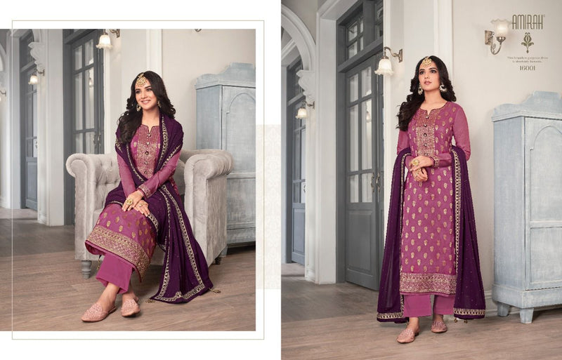 Amirah Khwahish Dola Silk Jacquard Heavy  Party Wear Salwar Suits