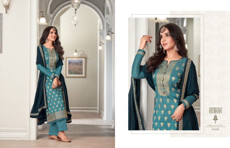 Amirah Khwahish Dola Silk Jacquard Heavy  Party Wear Salwar Suits